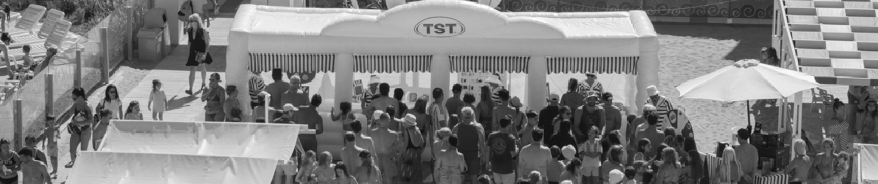 Público en la activación TST Mar del Plata